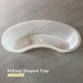 Kidney Shaped Plastic Tray Single Use