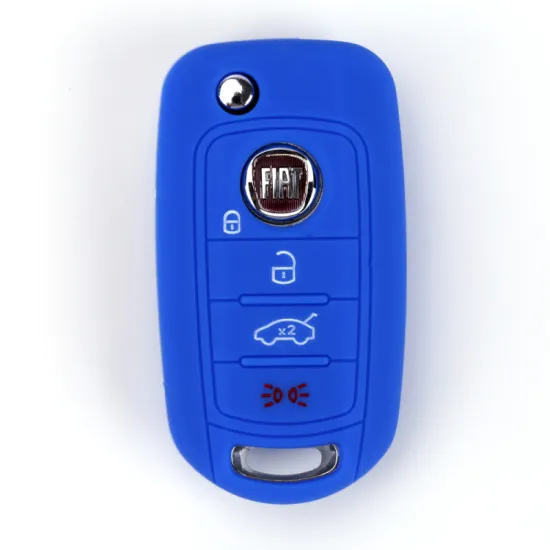 Silicone fiat 500 fob key shell cases cover