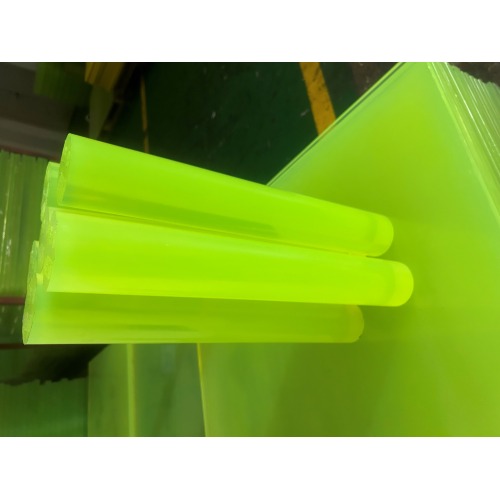 Red Color 500mm 1000mm Polyurethane Round Solid Rod