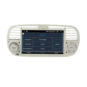 Android Car Radio Multimedia Player for FIAT 500 2007-2015 Dash Kit 2 DIN Stereo Audio Player