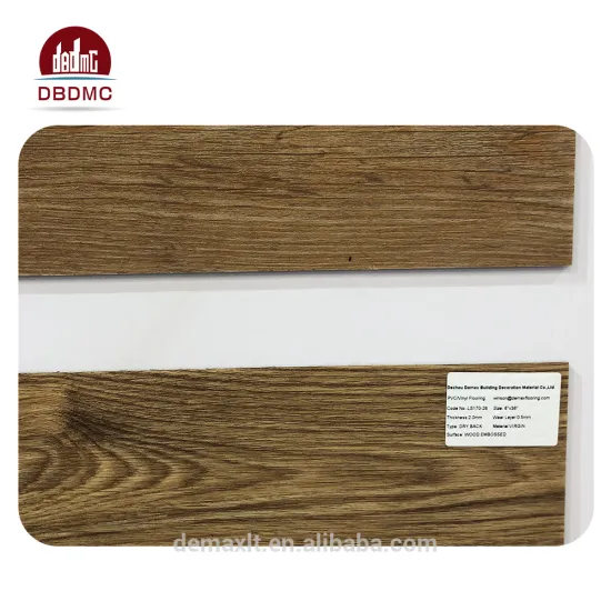 High Quality Waterproof Interlocking Pvc Vinyl Flooring Plank