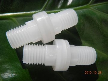 3/8" PVDF VITON plastic thread valve/one way valves/non return vlaves/in line valves