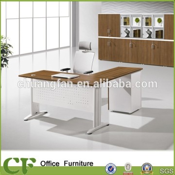 L shaped office furniture executive office table design