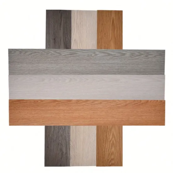 Clicko Laminate PVC Flooring: Fireproof Homogeneous Vinyl Floor Tiles with Adhesive