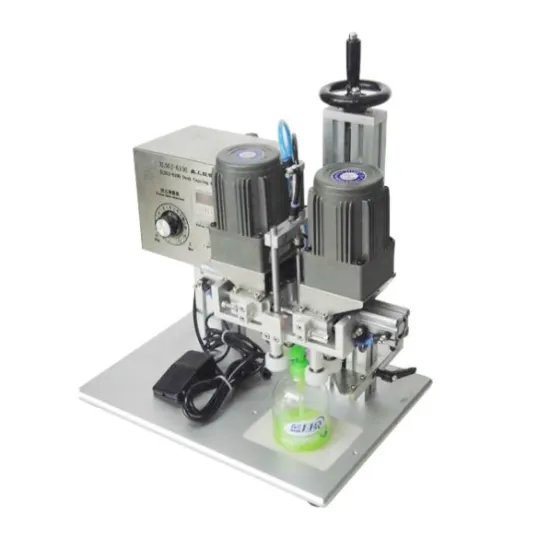 Desktop Semi-Automatic Water Bottle Capping Machine