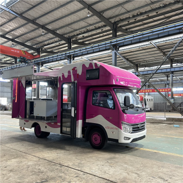 Unité mobile de camion pour shawarma et brochettes