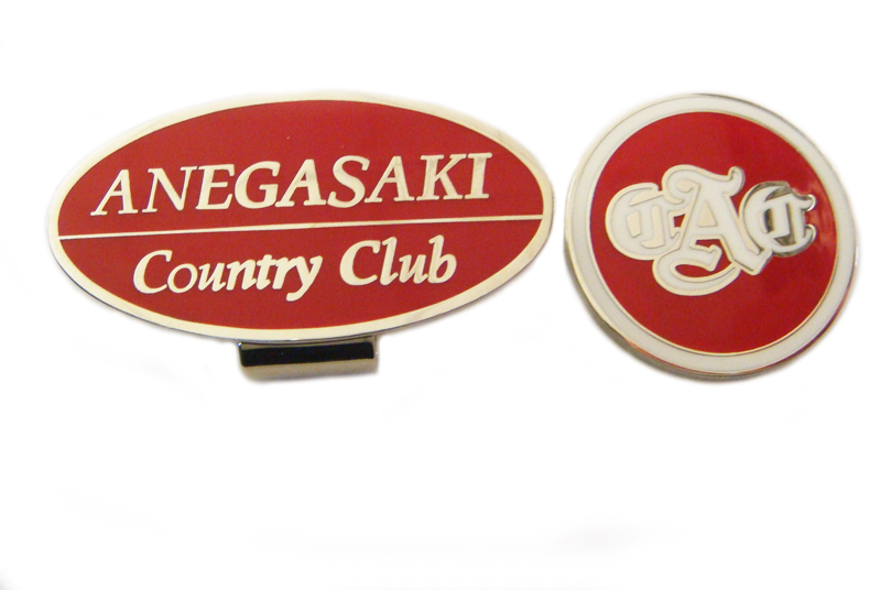 Golf clip markers