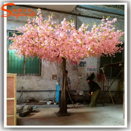Artificial wedding tree cherry blossoms