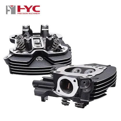 CNC Custom Aluminum Billet Auto Cylinder head Parts