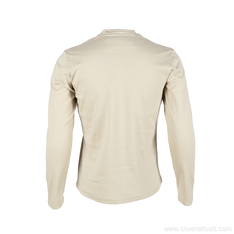 Flame Retardant Cotton Men'S Drill Shirt For Workwear