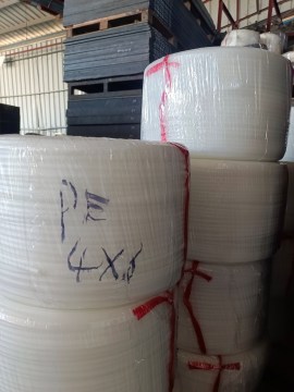 قضيب لحام البولي إيثيلين عالي الكثافة بيضاء