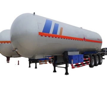 Hersteller 3 Achsen ASME/ISO -zertifizierte Druckbehälter LPG, Kryogene Flüssigkeit und Argonanhänger zum Verkauf