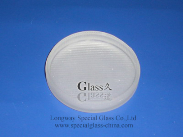 sandblast glass cover ,glass shade,glass cover