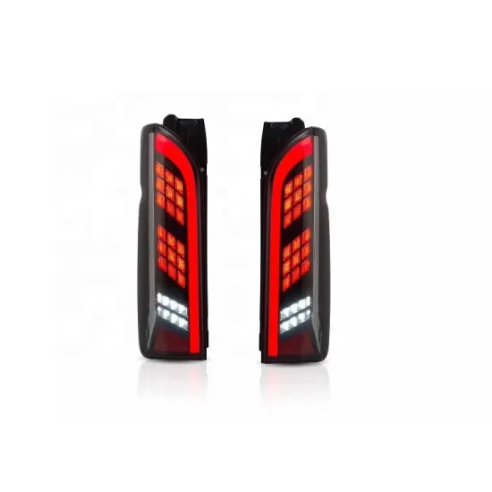 Low Price Smoke Black LED Taillights for Toyota Hiace 2005-2018