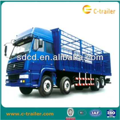 3 axles SINOTRUK fence semi trailer and trailers