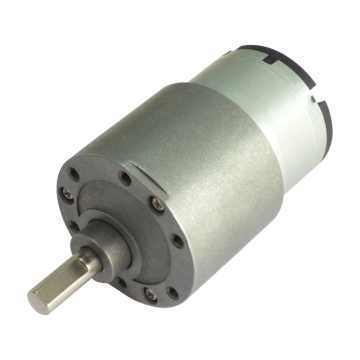 12V DC Gear Motor: Low Noise, High Torque, Low RPM for Robots (37mm)