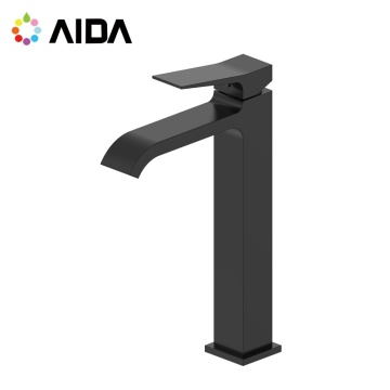 Black Bathroom High Basin Faucet