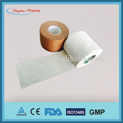 Free sample sport strapping tape porous glue let skin breath easily more than 40 years manufacture