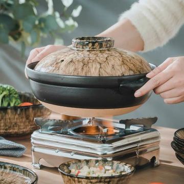 Sweet Cute Mini Ceramic Rice Cooker Set
