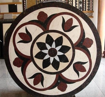 Stone Medallion Indoor Marble Medallion Tile Water Jet Medallion