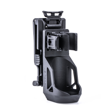 360 graders rotation Tactical Holster för Nextorch V51 ficklampa - 5 tums bälteskompatibel