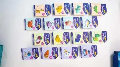 Colored clay plasticine manual DIY