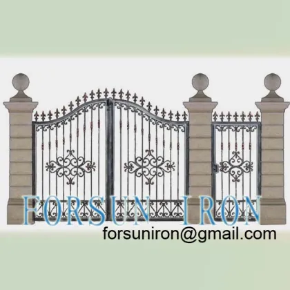 ornamental iron gate