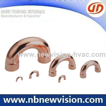 Copper U-bend Fitting For Air Conditioner 