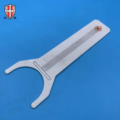 presice ceramic 99% alumina cnc mechanical arm parts