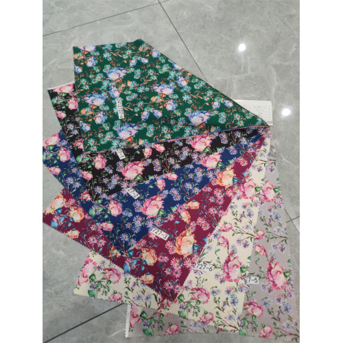 100% Polyester Women's Printed Satin Fabrics