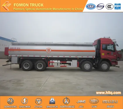 FOTON 8X4 24500L fuel tank truck