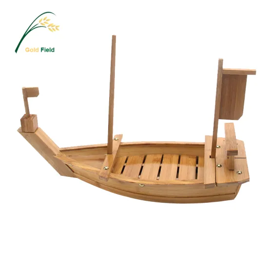 Eco-Friendly Reusable Bamboo Sushi Boat for Restaurants - Hot Sale