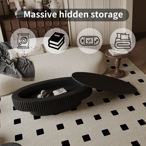 Modern Oval Coffee Table