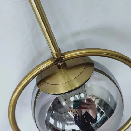 Glass Ball LED Pendant Light for Kitchen Island