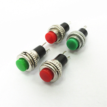 10 mm mini-knopschakelaar DS-316 DS-314 Zelf-reset deurbelhoornschakelaar-gratis monster
