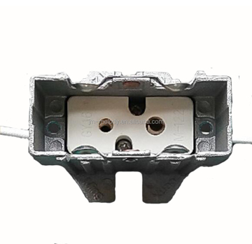 GY16 HID Halogen Ceramic Lampholder 2000w 250v GY16 Stage Light Lamp Holder Socket Base
