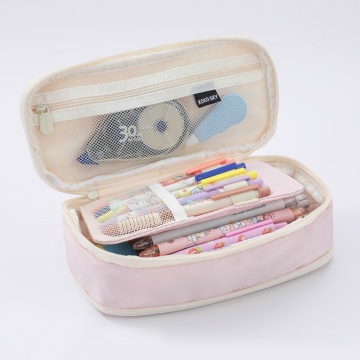Big Capacity Pencil Pen Case: High Storage Office and School Organizer