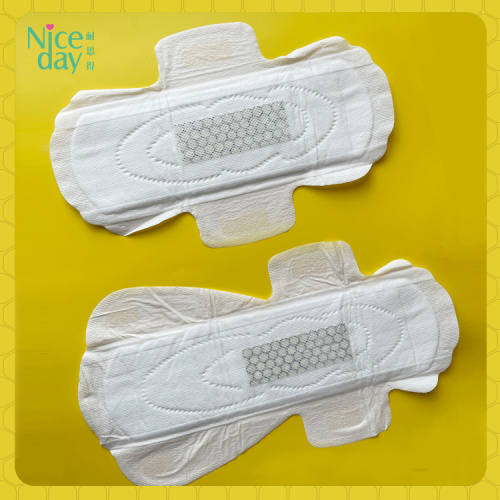 Honeycomb antibacterial wormwood sanitary pad