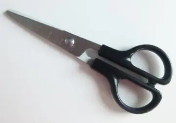 200336 stainless steel scissors with black handle