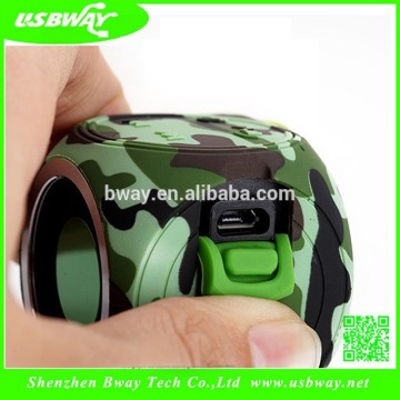 IPX7 Waterproof V4.1 Bluetooth Speaker 6W Charger with Long Life Lithium Battery-up to 8 Hours Hands- free Call