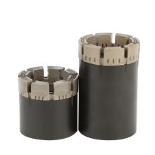 Impregnated diamond drill core bits