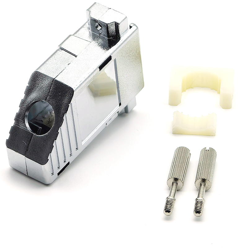 Paquete único de conector de carcasa de plástico D-su