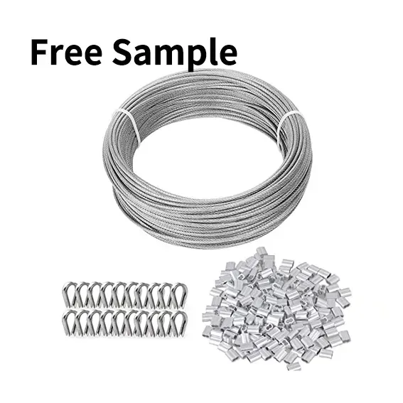Stainless Steel Wire Rope 7x19 - 26mm