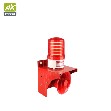 12V 30W EL Product Alarm Light with High Watt Speakers - Sound and Light Warning Alarm 140*310mm