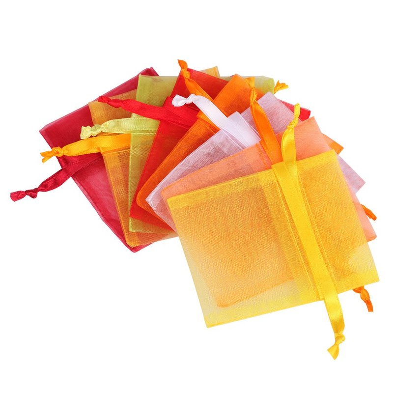 drawstring candy organza bag