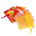 Wholesales drawstring candy organza bag