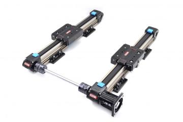 CCM Wholesale CNC Linear Motion Slide With Nema 23 Stepper Motor 1200mm Stroke Smooth Motion Linear Guideways