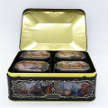 High-end customized moon cake tin box set