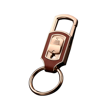 Custom Luxury Style Electroplated Zinc Alloy Metal Keychains with Gift Box: Unique Jobon Manufacturer