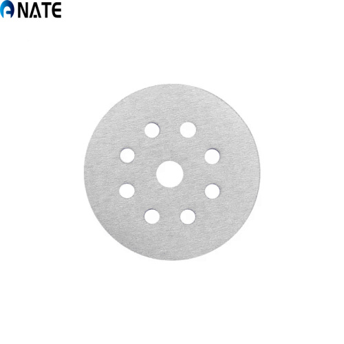 Aluminum Oxide Abrasive Discs 5-Inch White Sand Paper Hook And Loop Disc Manufactory